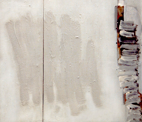Diptychon, Acrylbild auf Leinwand